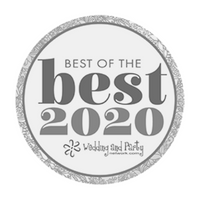 2020 best of wedding and party network badge